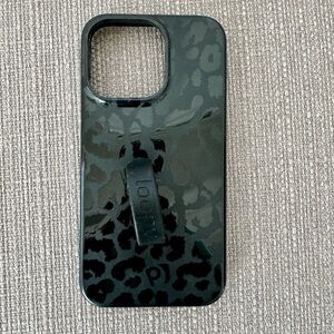 Loopy iPhone Case in Midnight Leopard (iPhone 13 Pro)